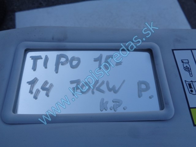 pravé predné clonítko  na fiat tipo II, slnečná clona, 